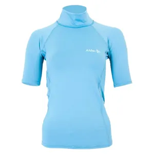 Alder Womens Cruz Rash Vest - Blue