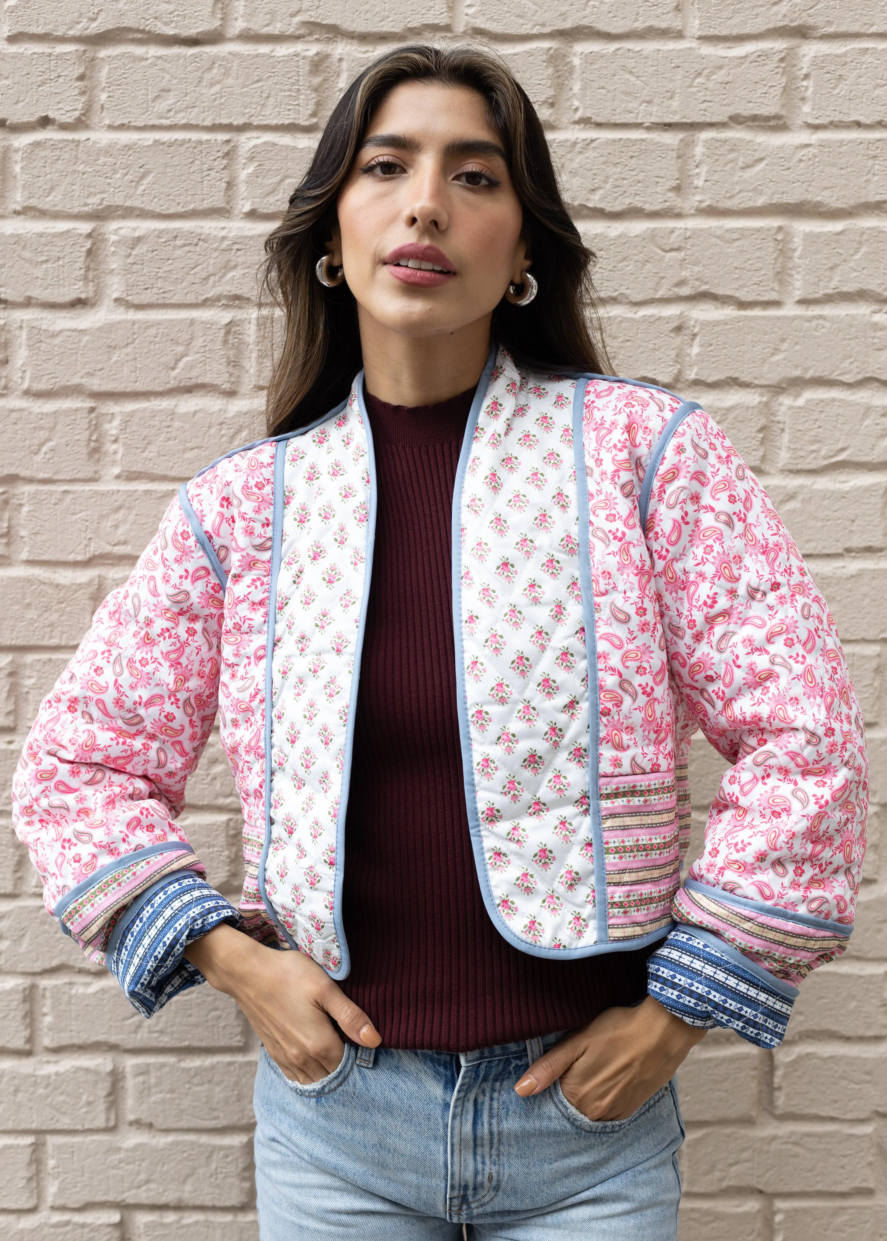 Amelia Quilted Reversible Jacket