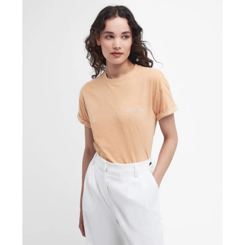 Barbour Sandgate Ladies T-Shirt - Soft Apricot