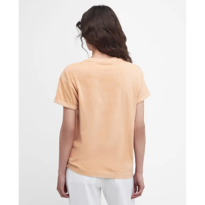 Barbour Sandgate Ladies T-Shirt - Soft Apricot