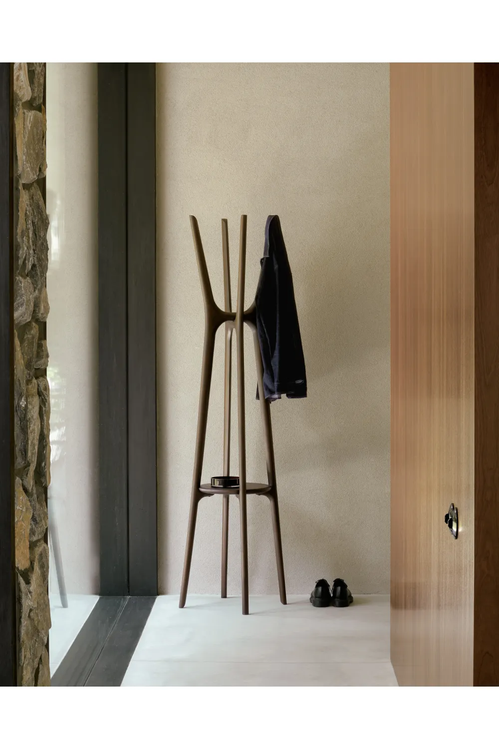 Brown Mahogany Coat Stand | Ethnicraft PI