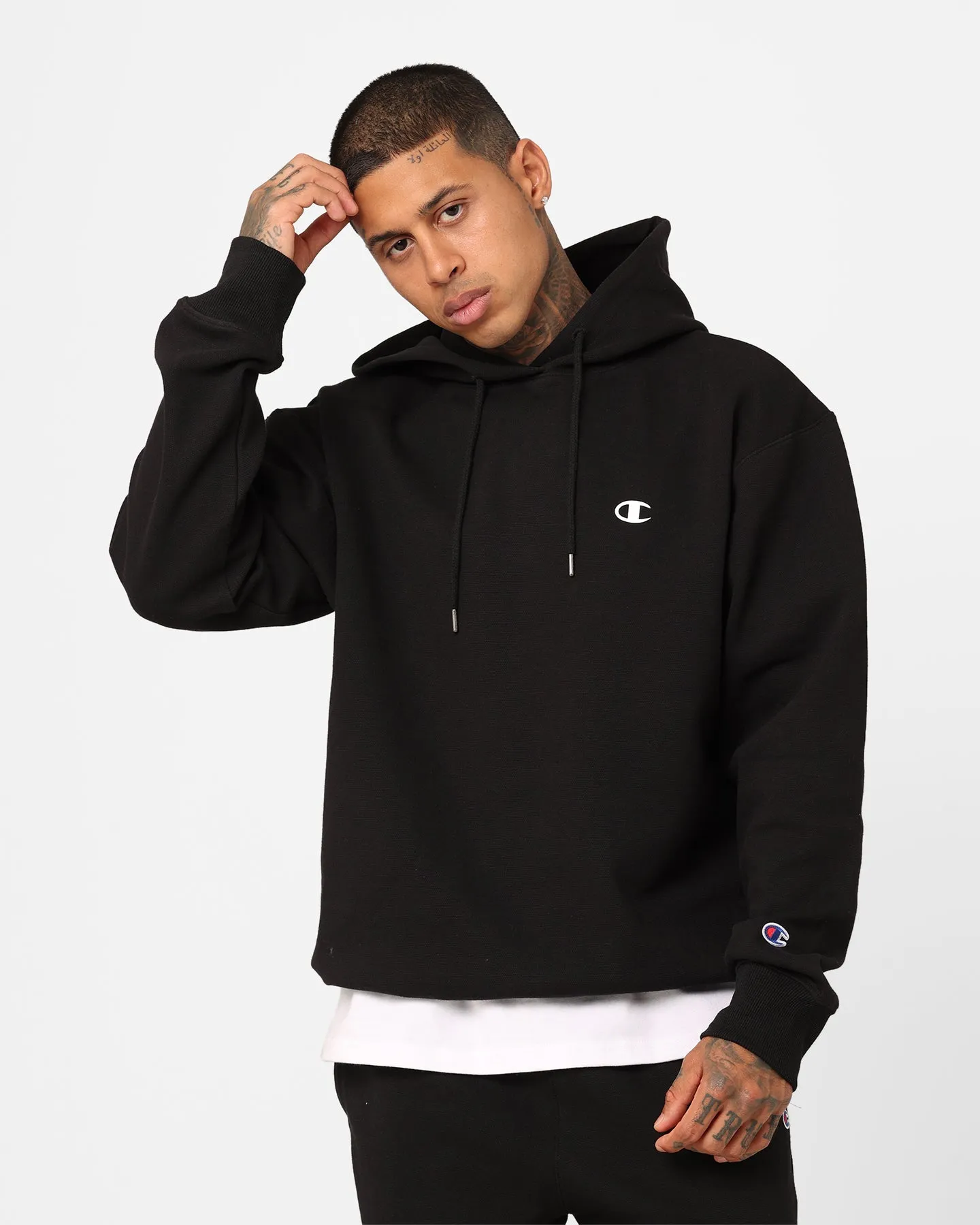 Champion Rochester Base Hoodie Black