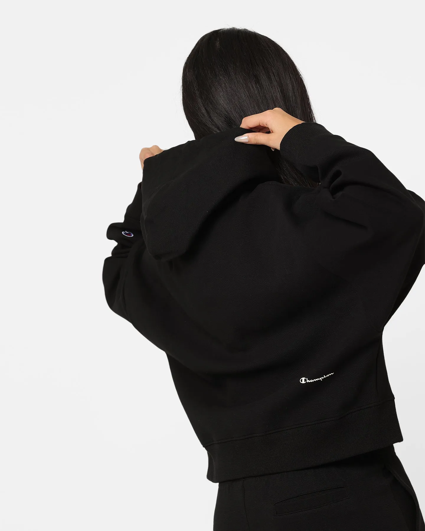 Champion Women's Rochester Base Hoodie Black