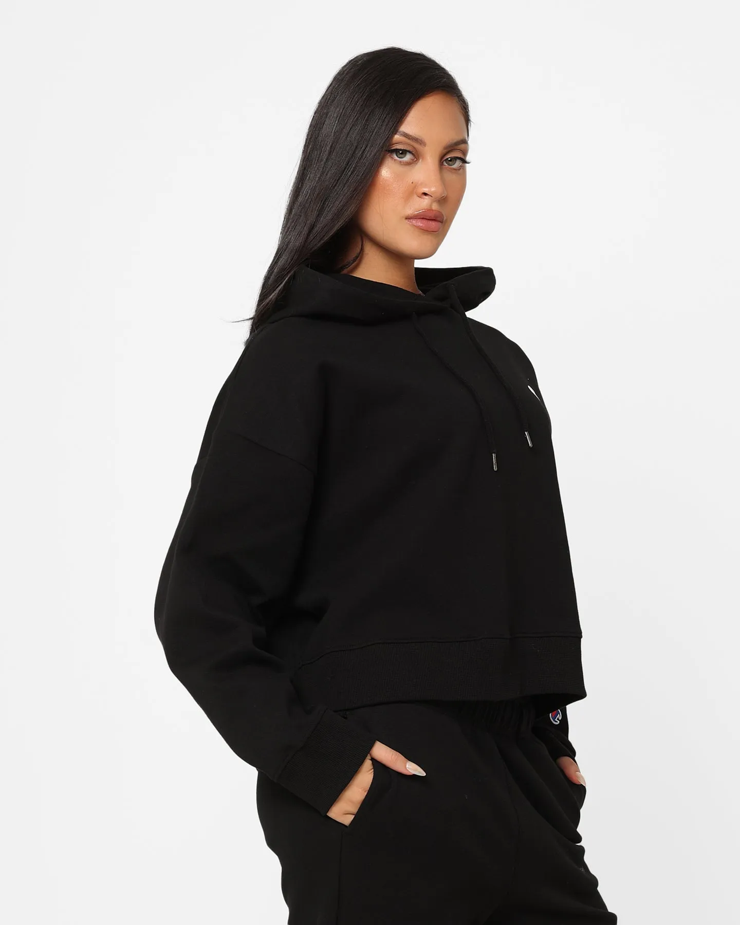 Champion Women's Rochester Base Hoodie Black