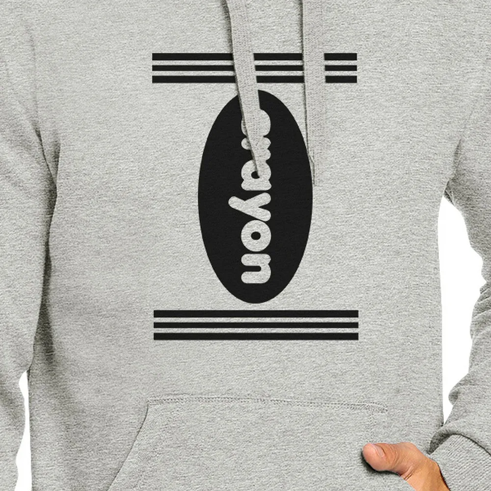 Crayon Grey Hoodie