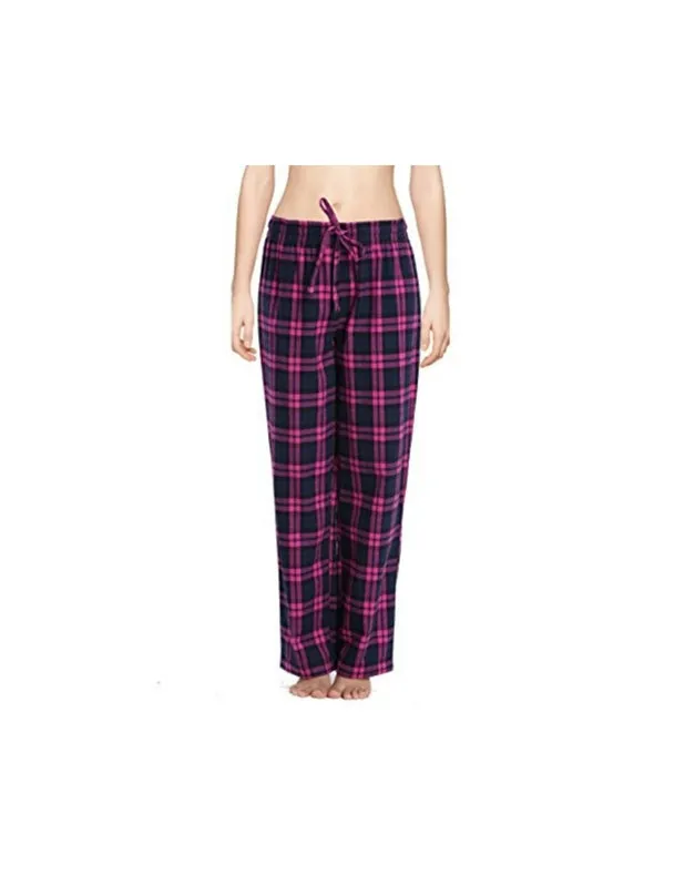 CYZ Women's 100% Cotton Super Soft Flannel Plaid Pajama/Lounge Pants