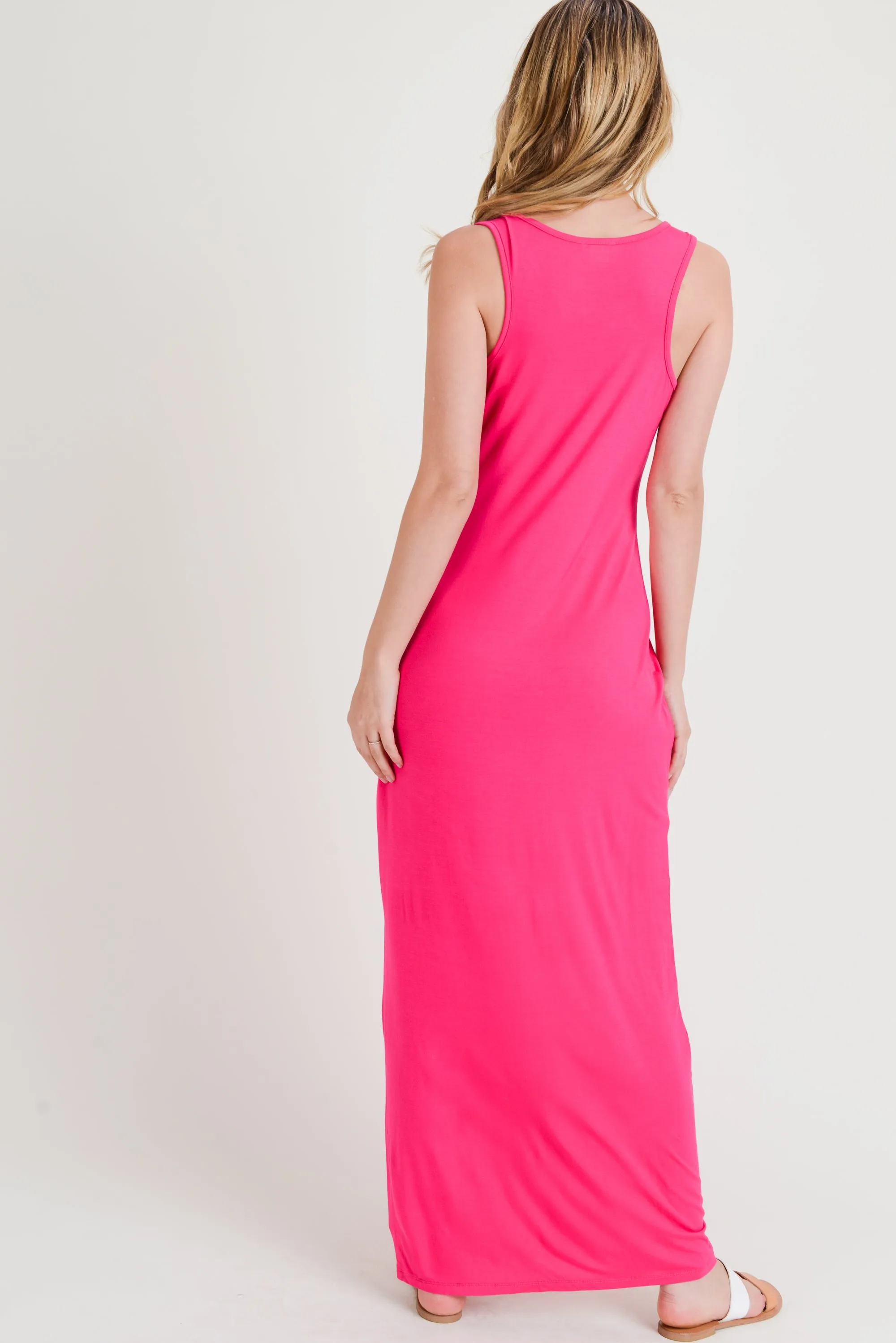 Easy Breezy Tank Maxi Bodycon Dress