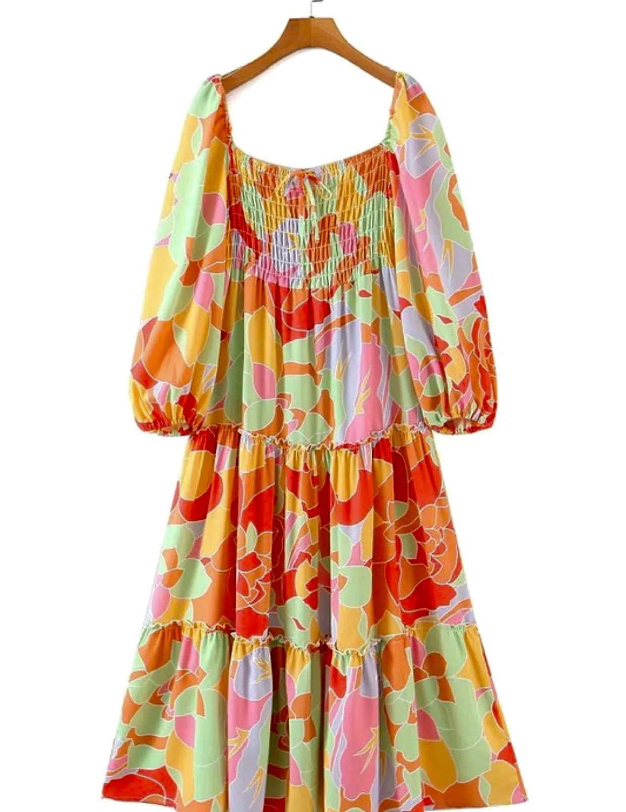 Easy Does It Floral Dress