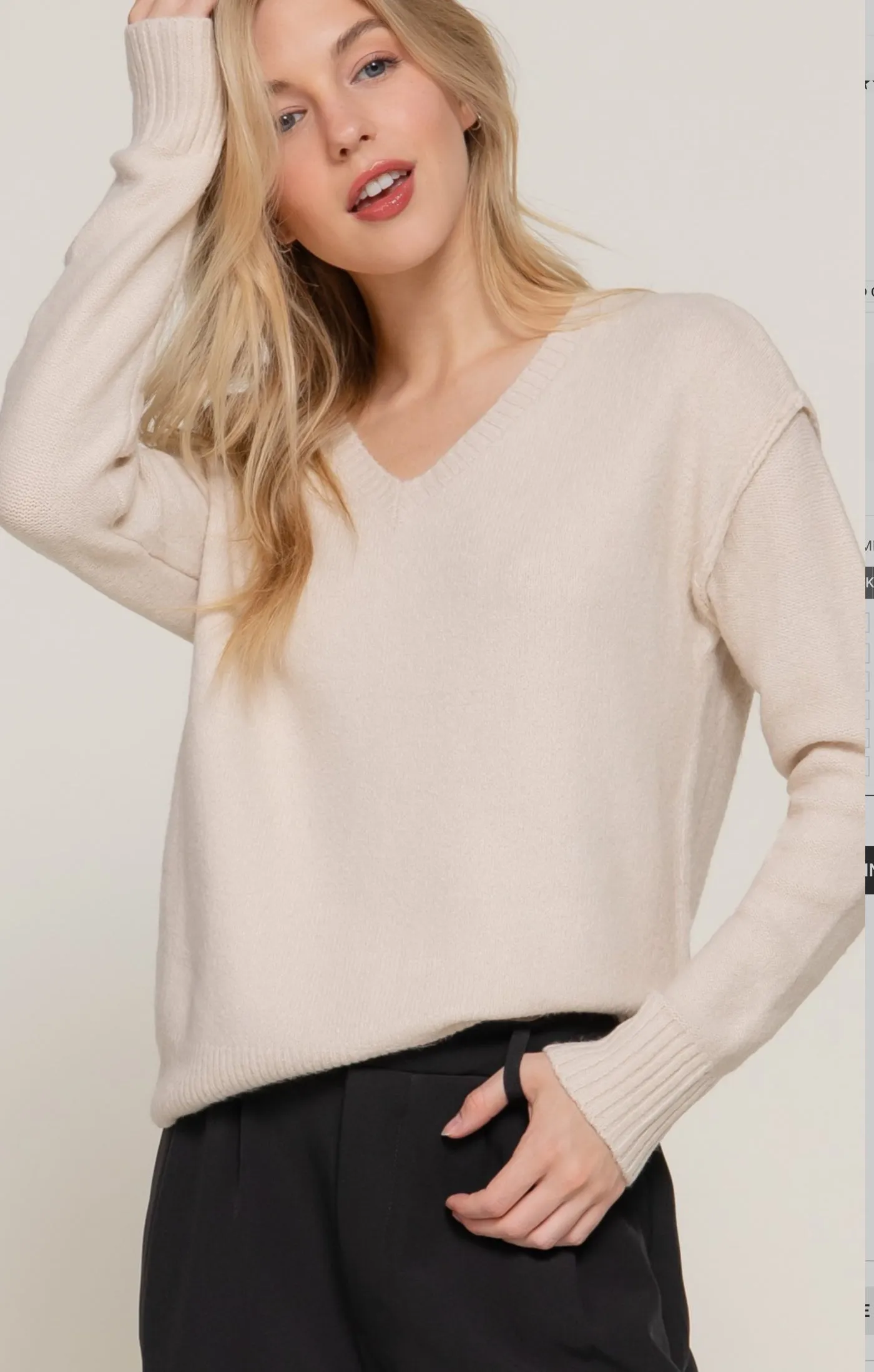 EASY TO STYLE SWEATER