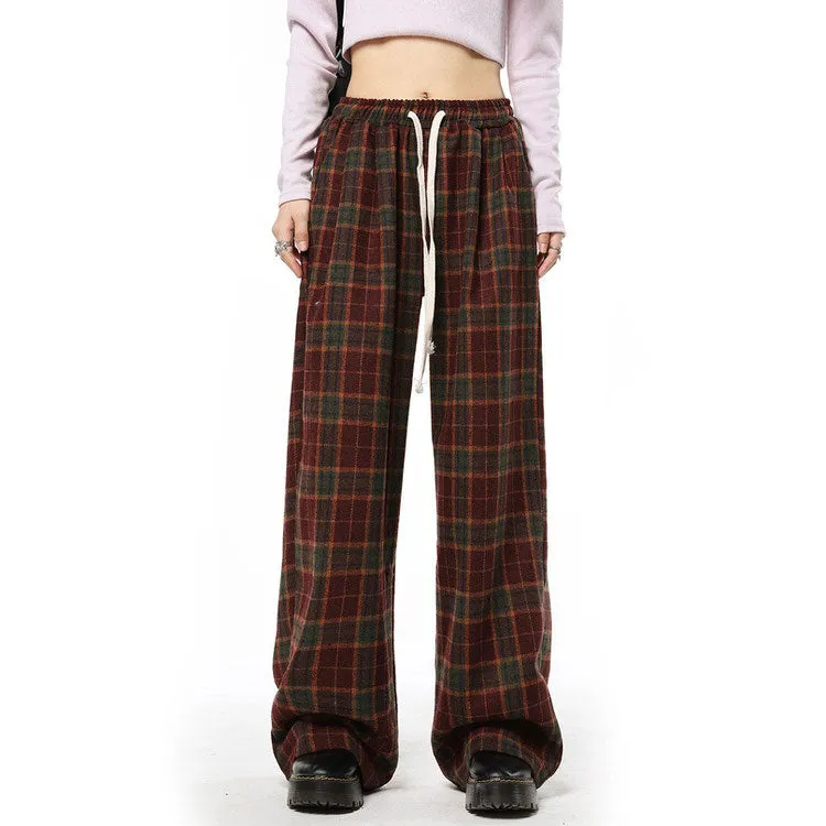 Fashionkova Cozy Up Plaid Pants