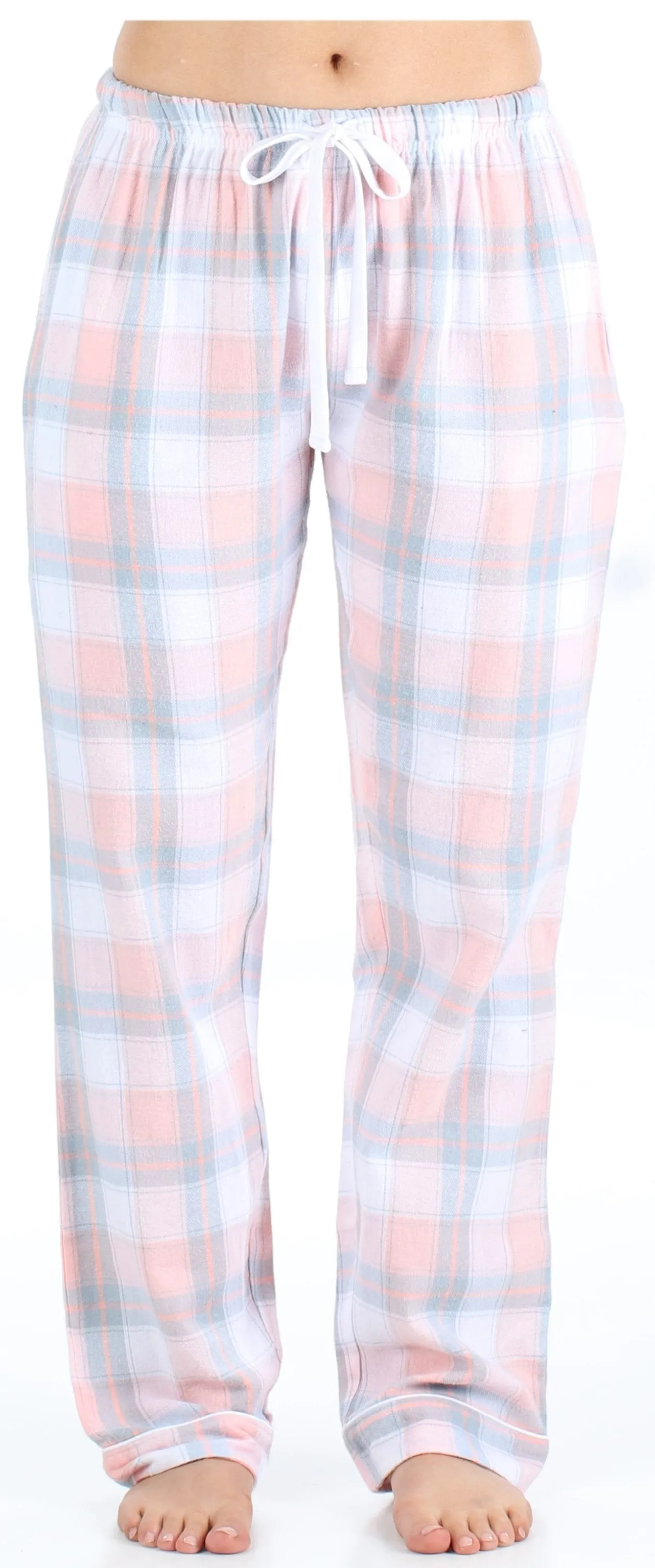 Frankie & Johnny Women’s Cotton Flannel Plaid Pajama Sleep Pants