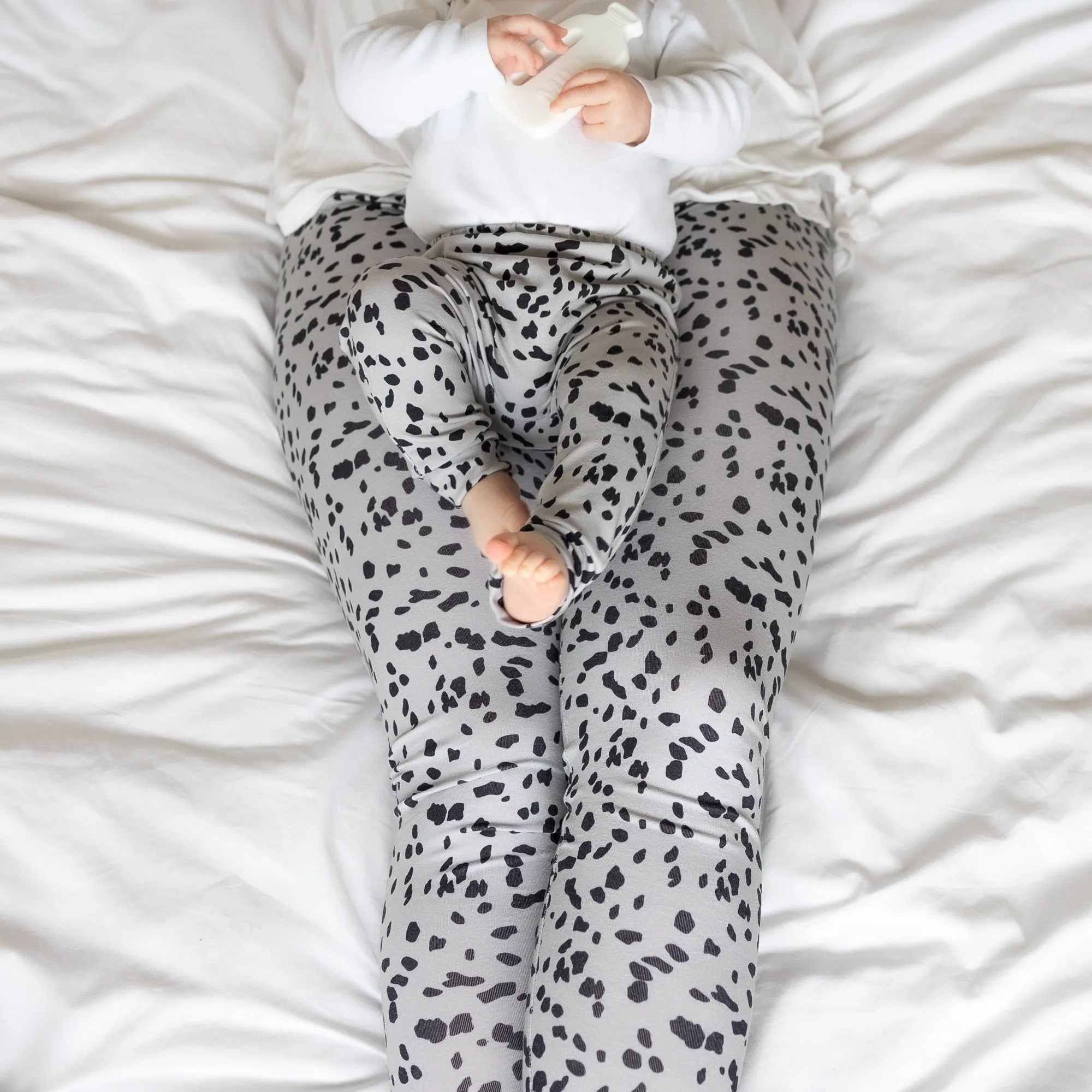 Grey Dalmatian Leggings