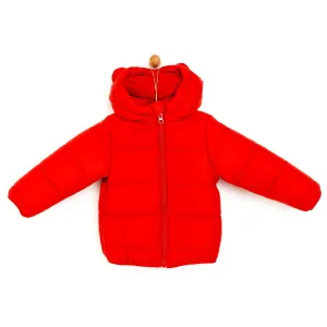 HelloBaby Eared Hoodie Coat - Red