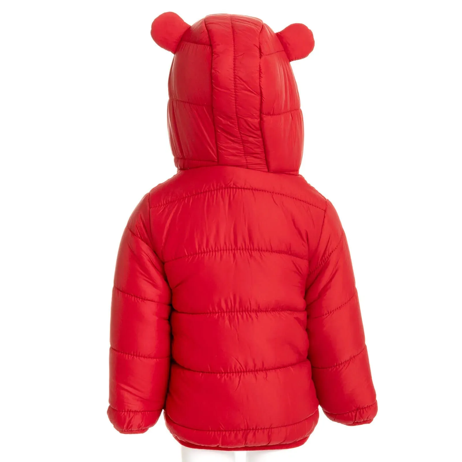 HelloBaby Eared Hoodie Coat - Red