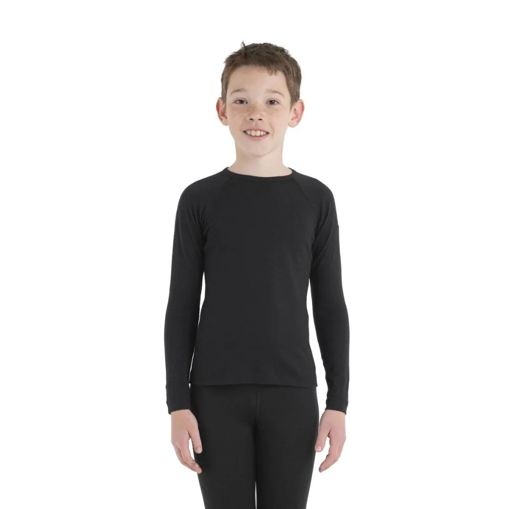 Icebreaker 200 Oasis Kids Merino Thermal, Black