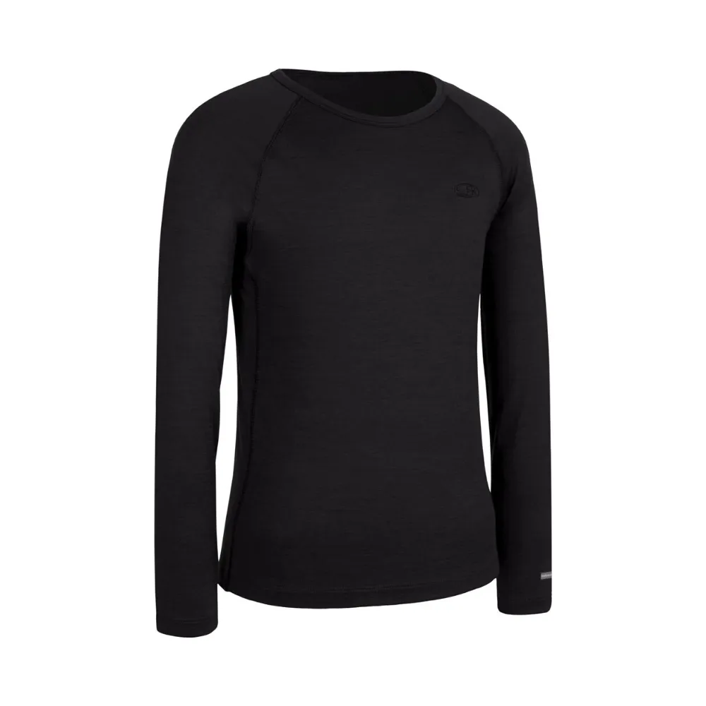 Icebreaker 200 Oasis Kids Merino Thermal, Black