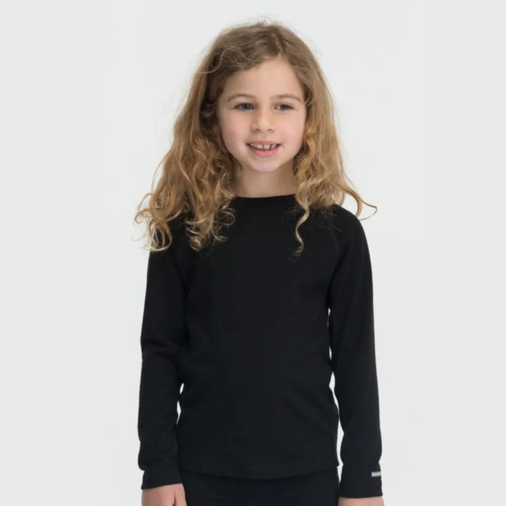 Icebreaker 200 Oasis Kids Merino Thermal, Black