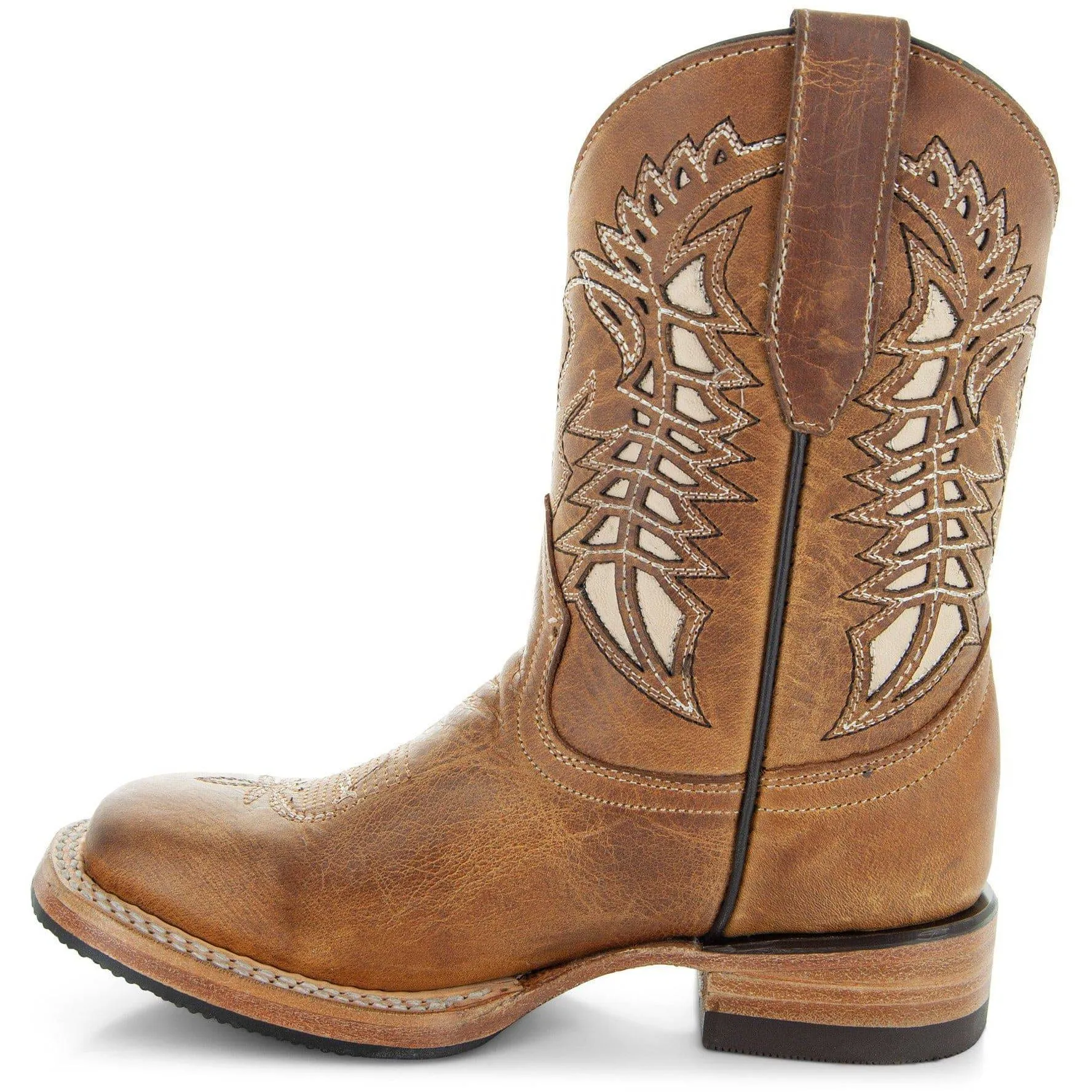 Kids' Tan Country Boots | Everyday Western Boots for Kids (K3007)