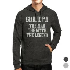 Legend Grandpa Unisex Fleece Hoodie Cute Funny Fathers Day Present