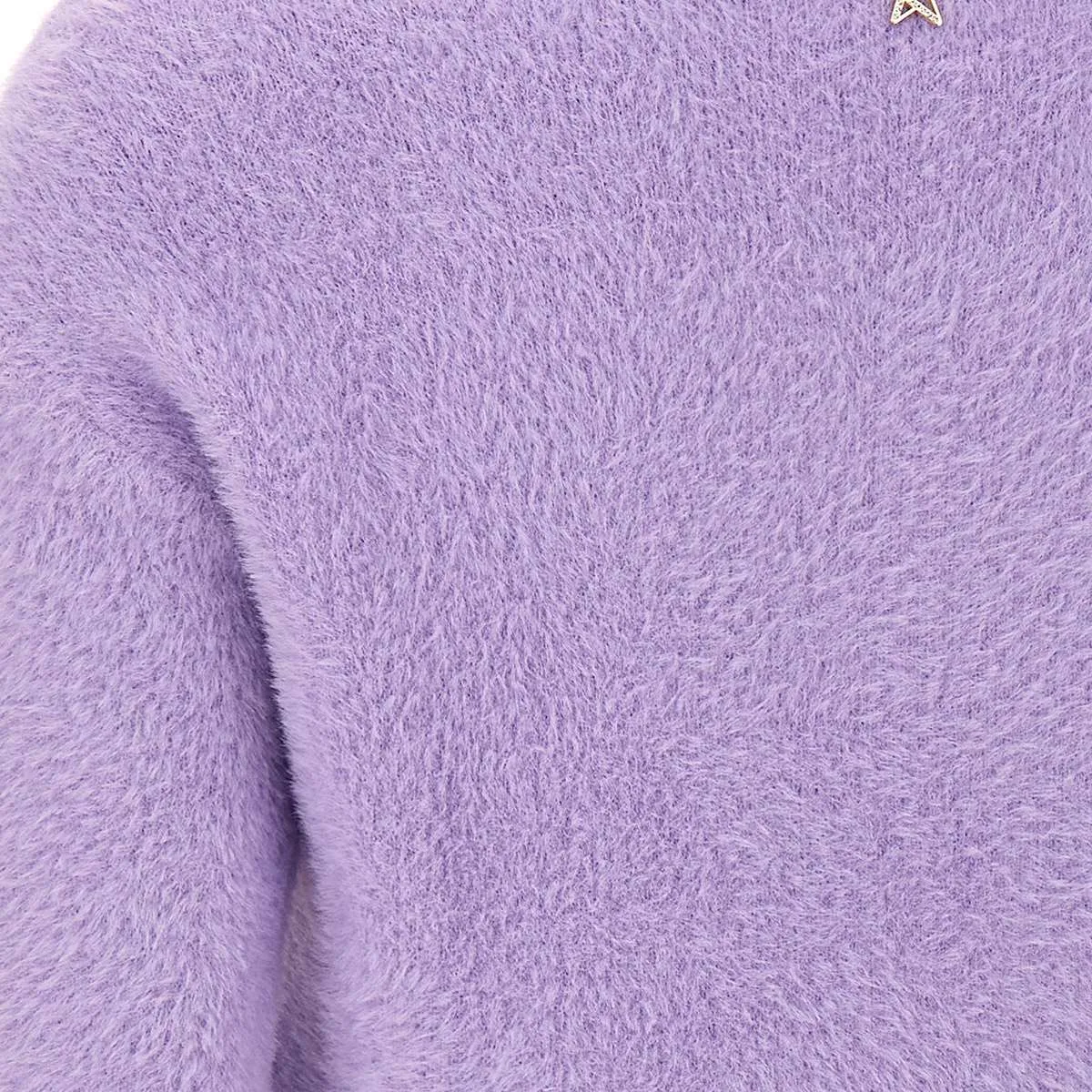 Lilac Fur Effect Sweater for Women