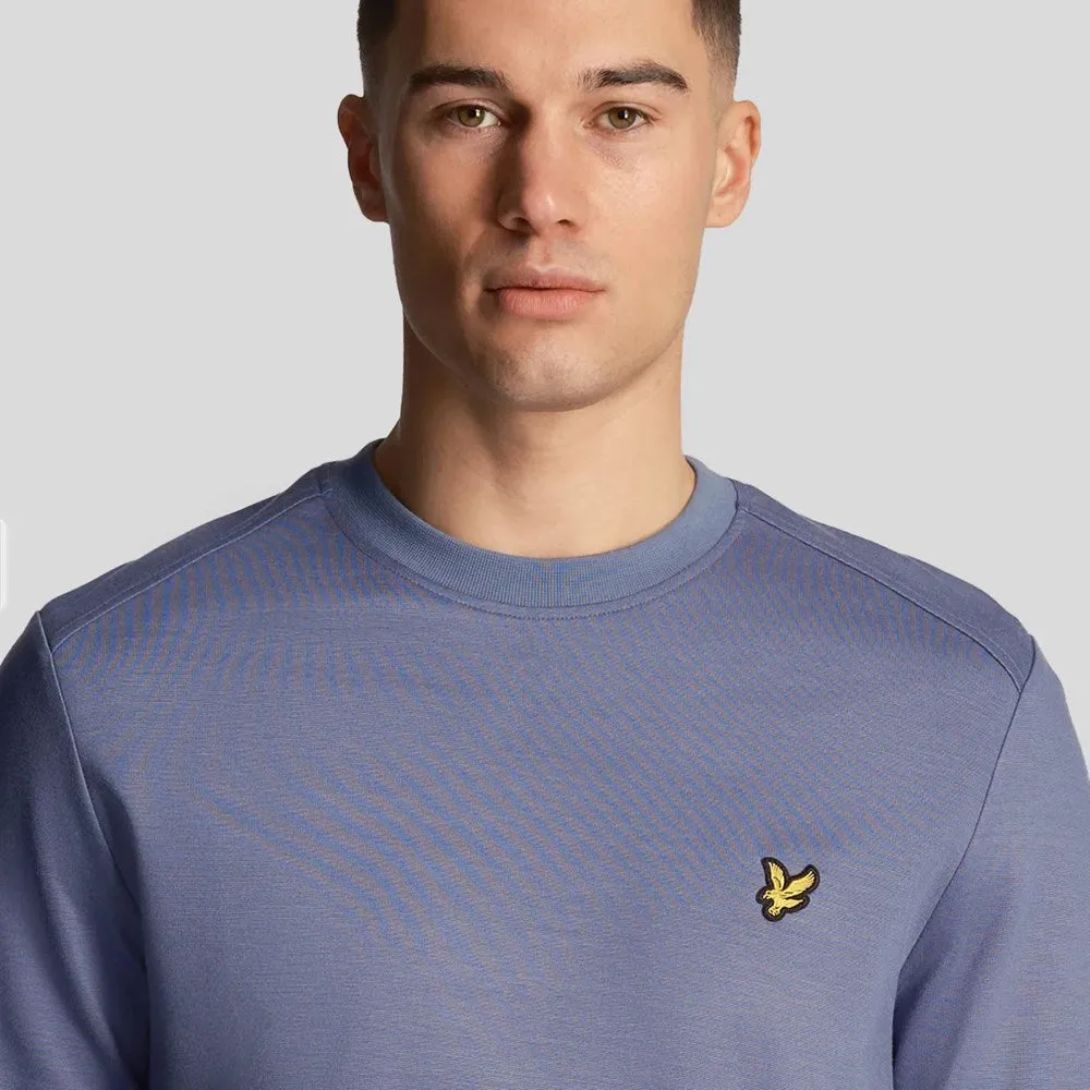 Lyle & Scott Fly Fleece Crew Neck - Storm Blue