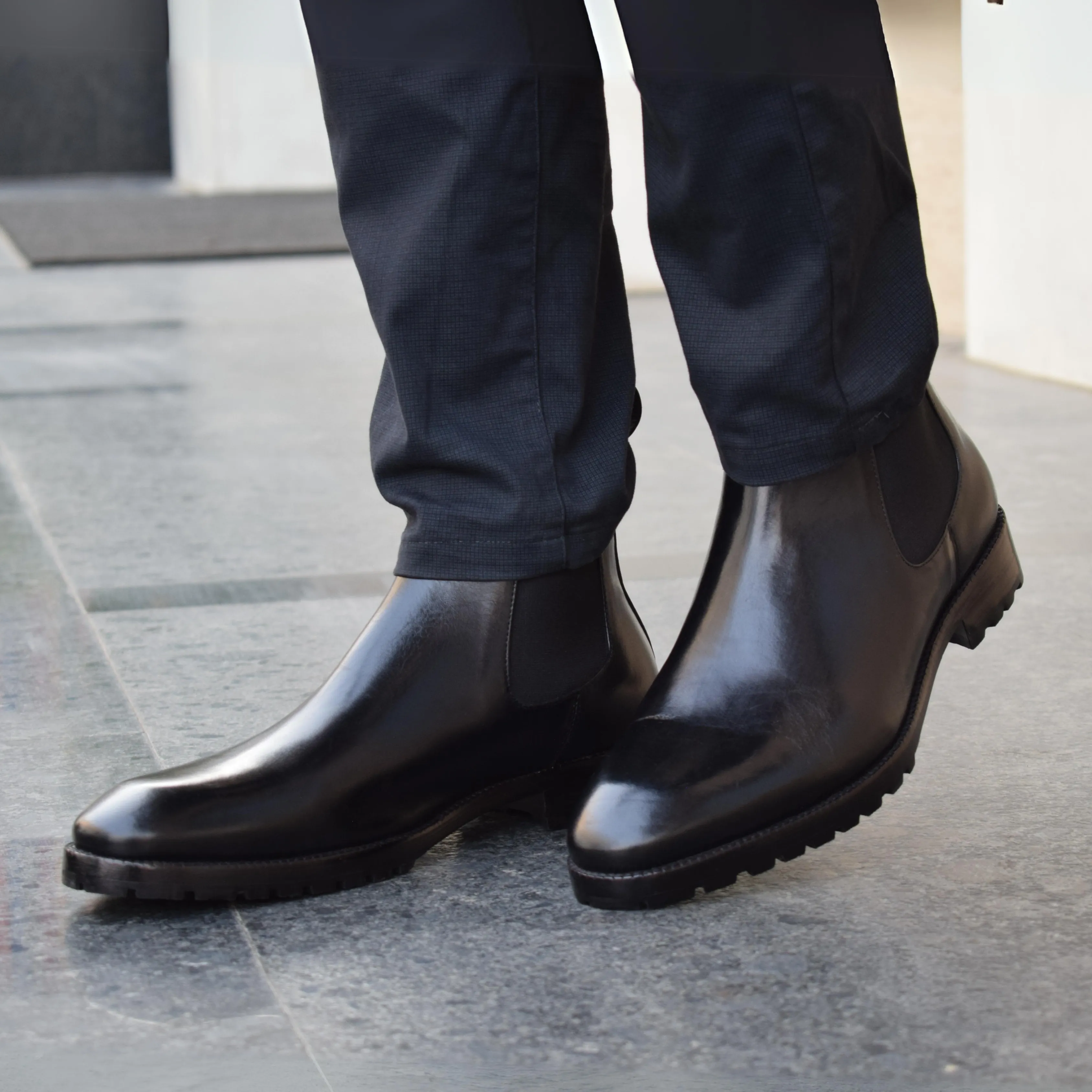 Mens Chelsea Boots- Black