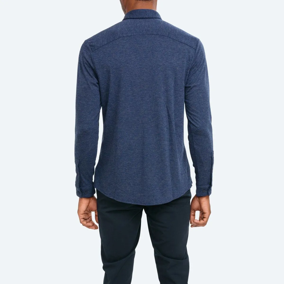 Men's Composite Merino Shirt - Navy