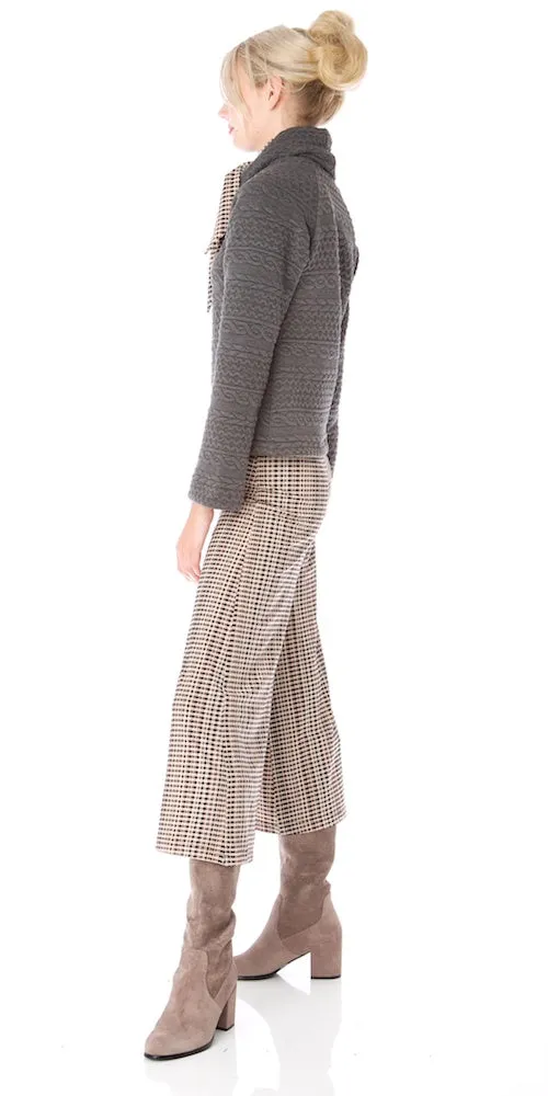 Morrison Cropped Trousers (lined), english check