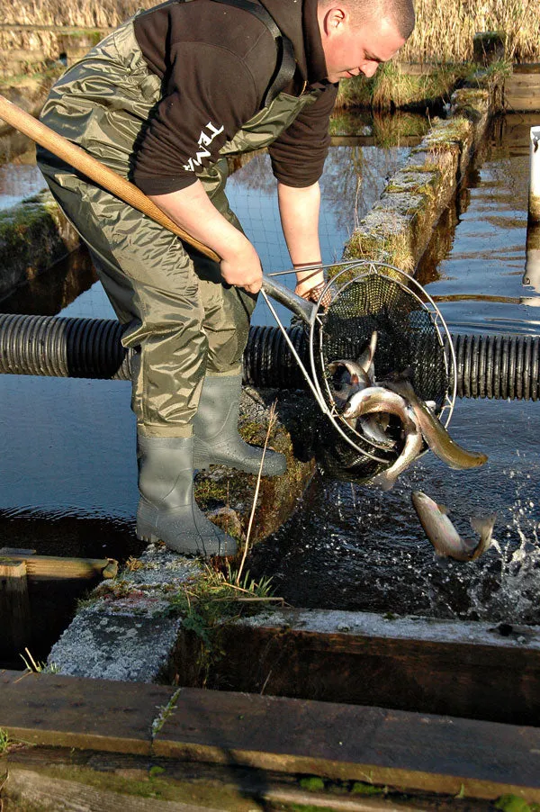 NYLON CHEST WADERS SIZES 7 8 9 10 11 12 WATERPROOF FLY COARSE OR SEA FISHING