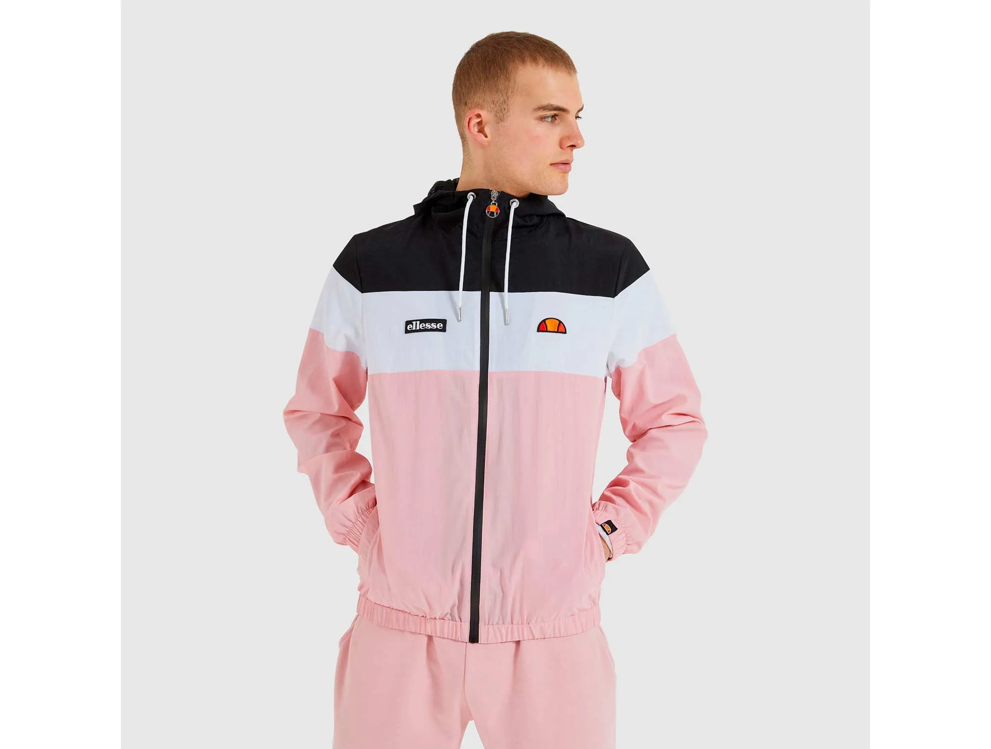 Parka ellesse Mattar Hombre Rosado