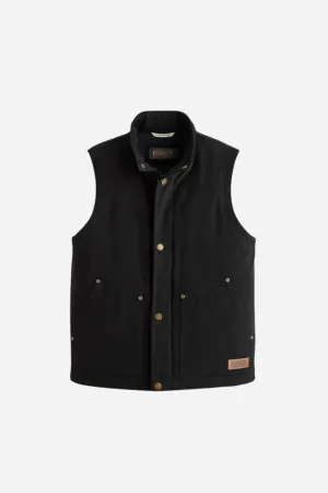 Pendleton Pine Grove Canvas Vest in Black