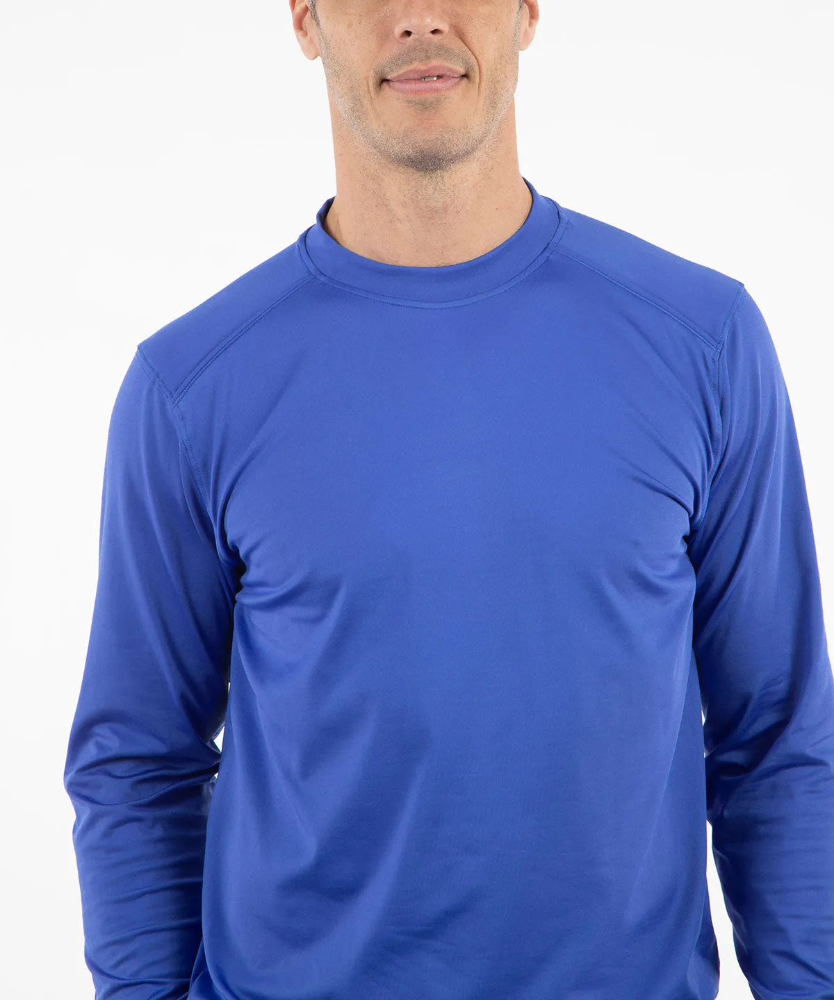 Performance Jersey Balata Long-Sleeve Mock Neck Shirt