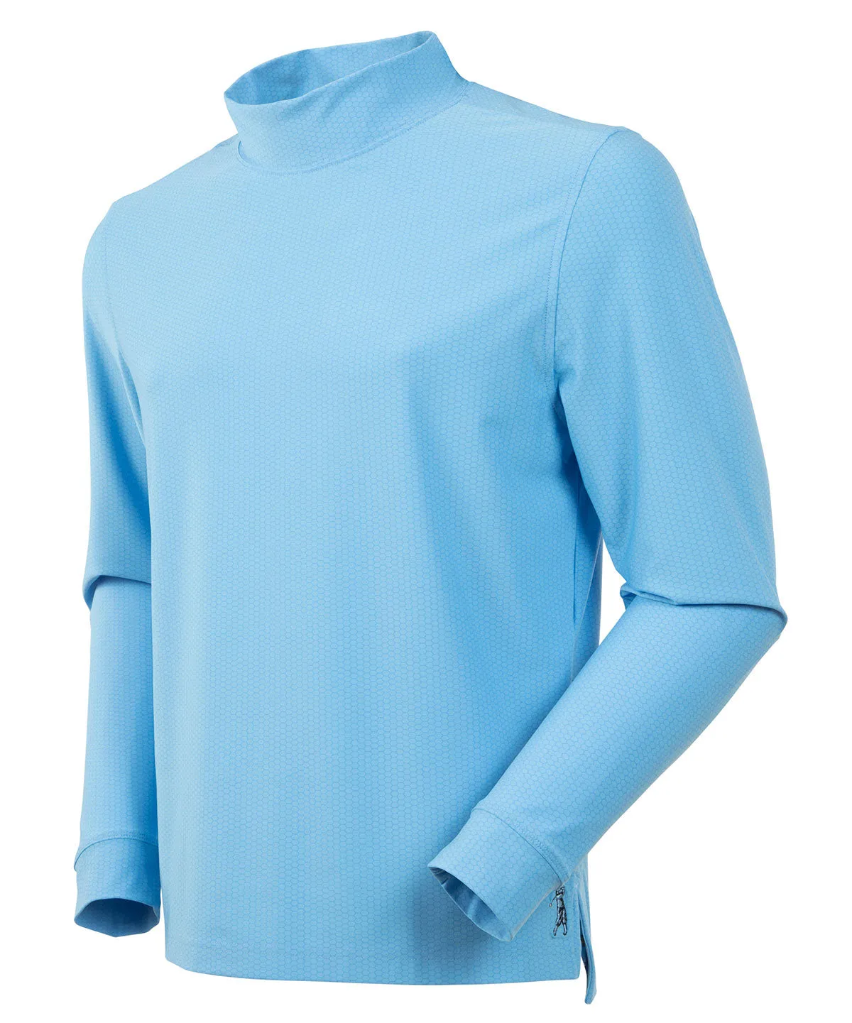 Performance Jersey Balata Long-Sleeve Mock Neck Shirt