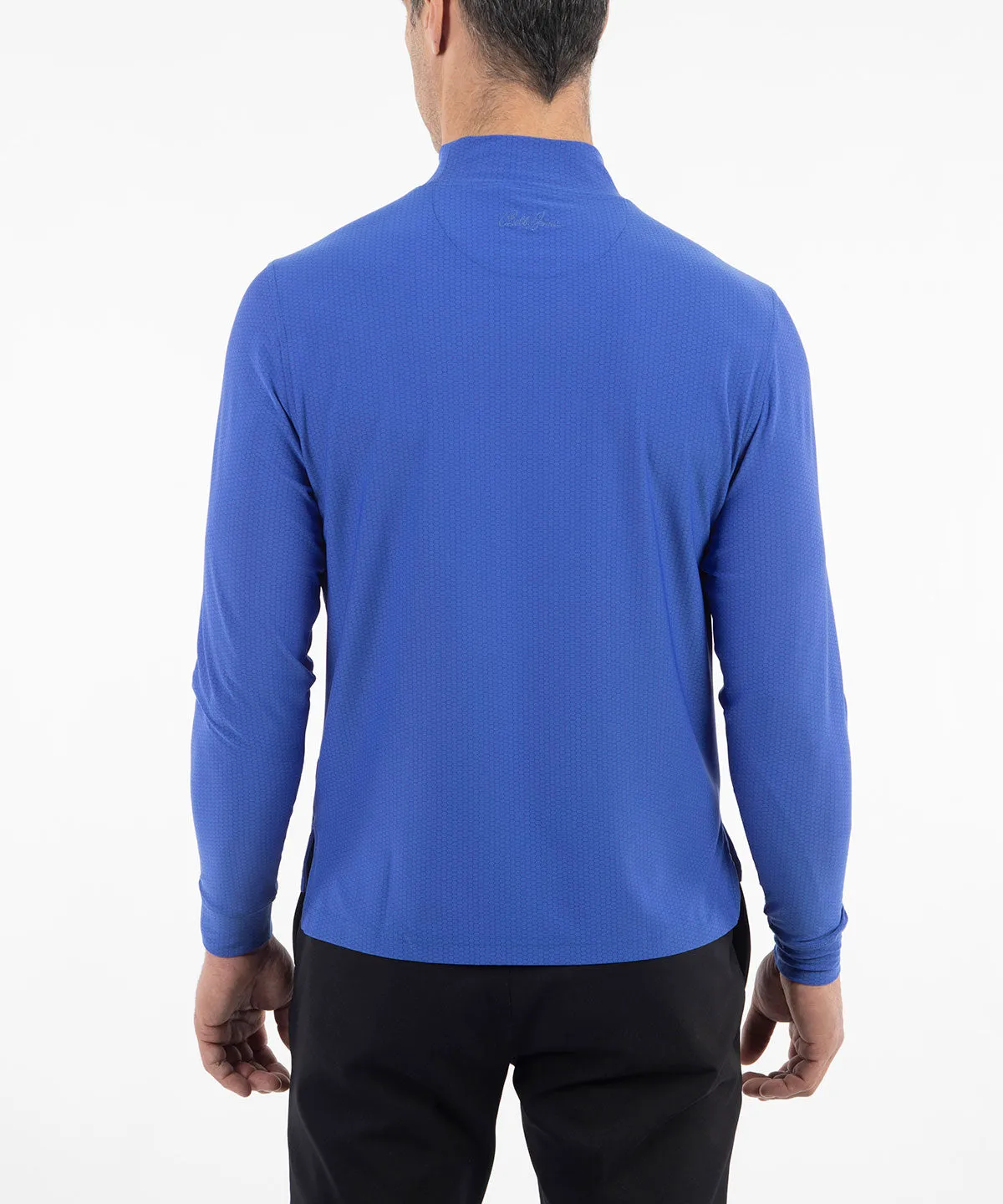 Performance Jersey Balata Long-Sleeve Mock Neck Shirt