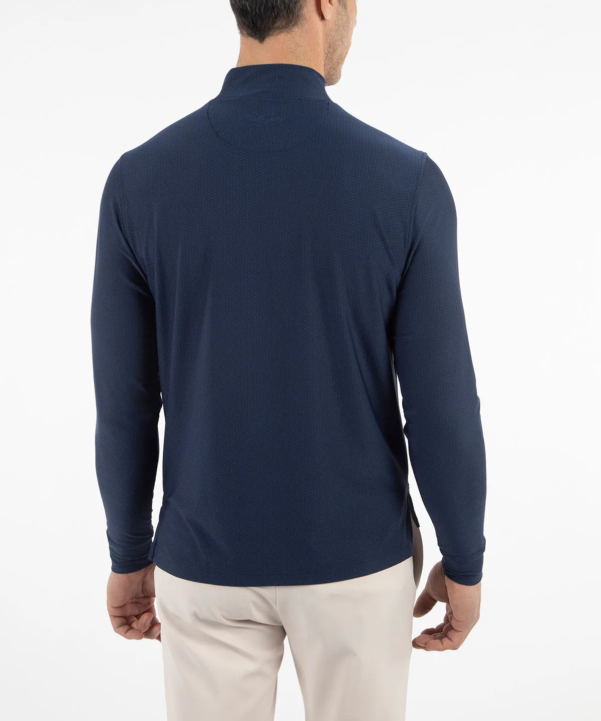 Performance Jersey Balata Long-Sleeve Mock Neck Shirt