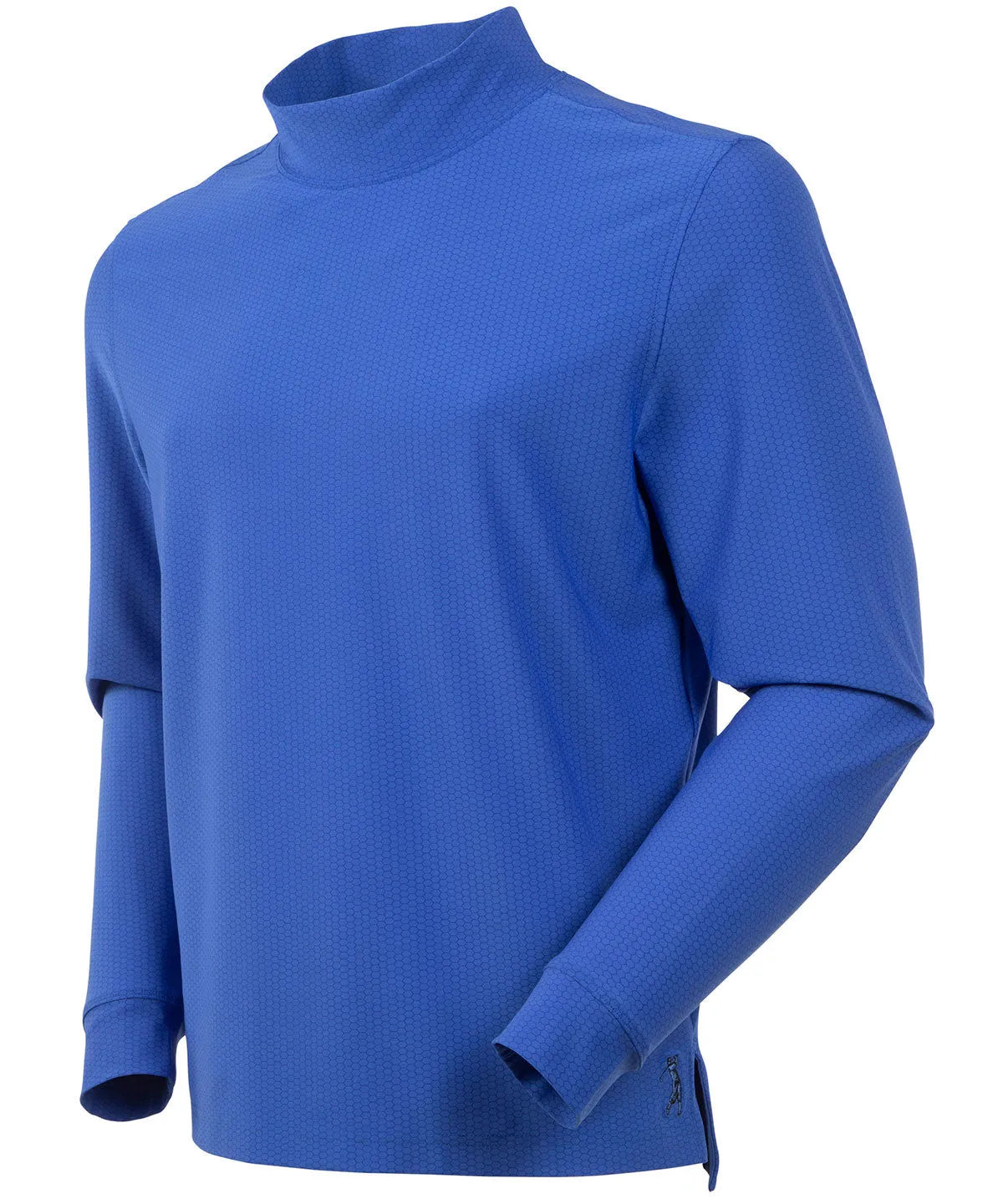 Performance Jersey Balata Long-Sleeve Mock Neck Shirt