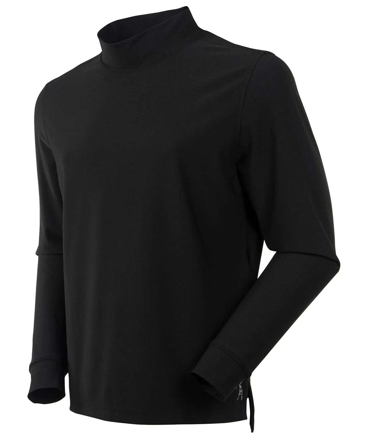 Performance Jersey Balata Long-Sleeve Mock Neck Shirt