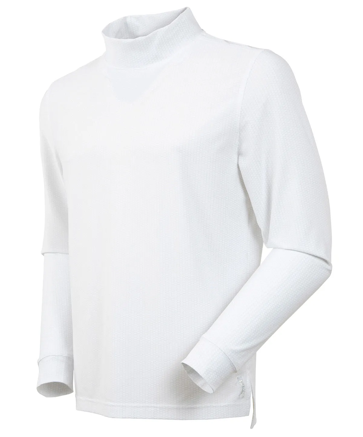 Performance Jersey Balata Long-Sleeve Mock Neck Shirt