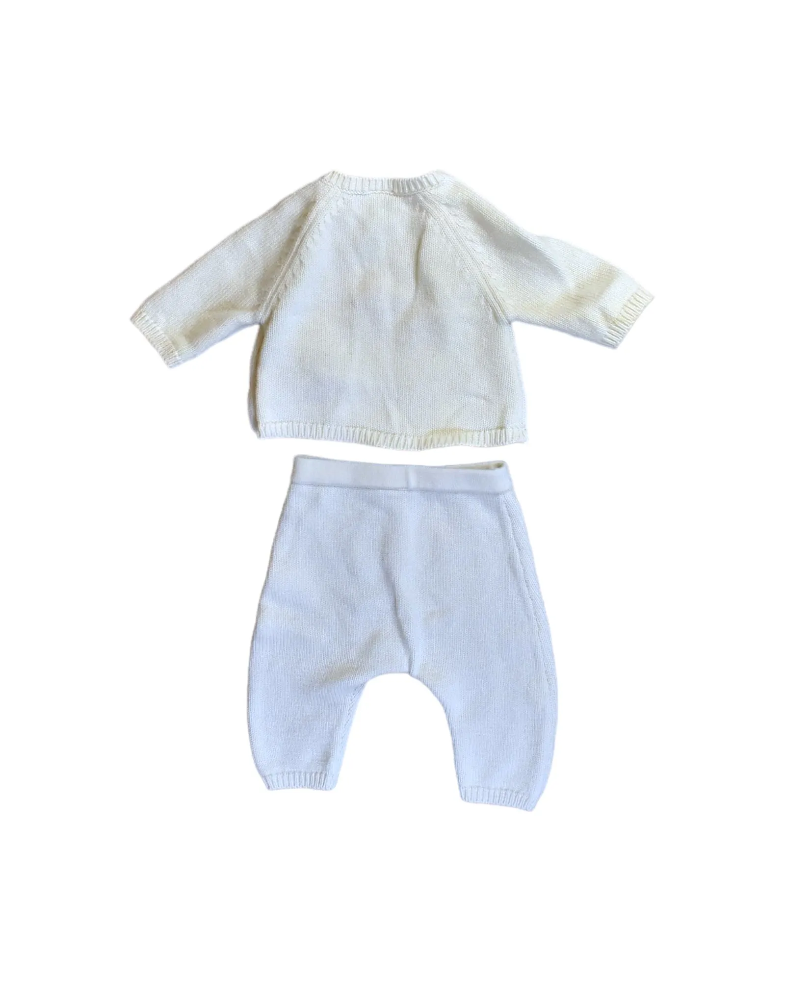 Petit Bateau Long Sleeve Top and Pant Set 1M