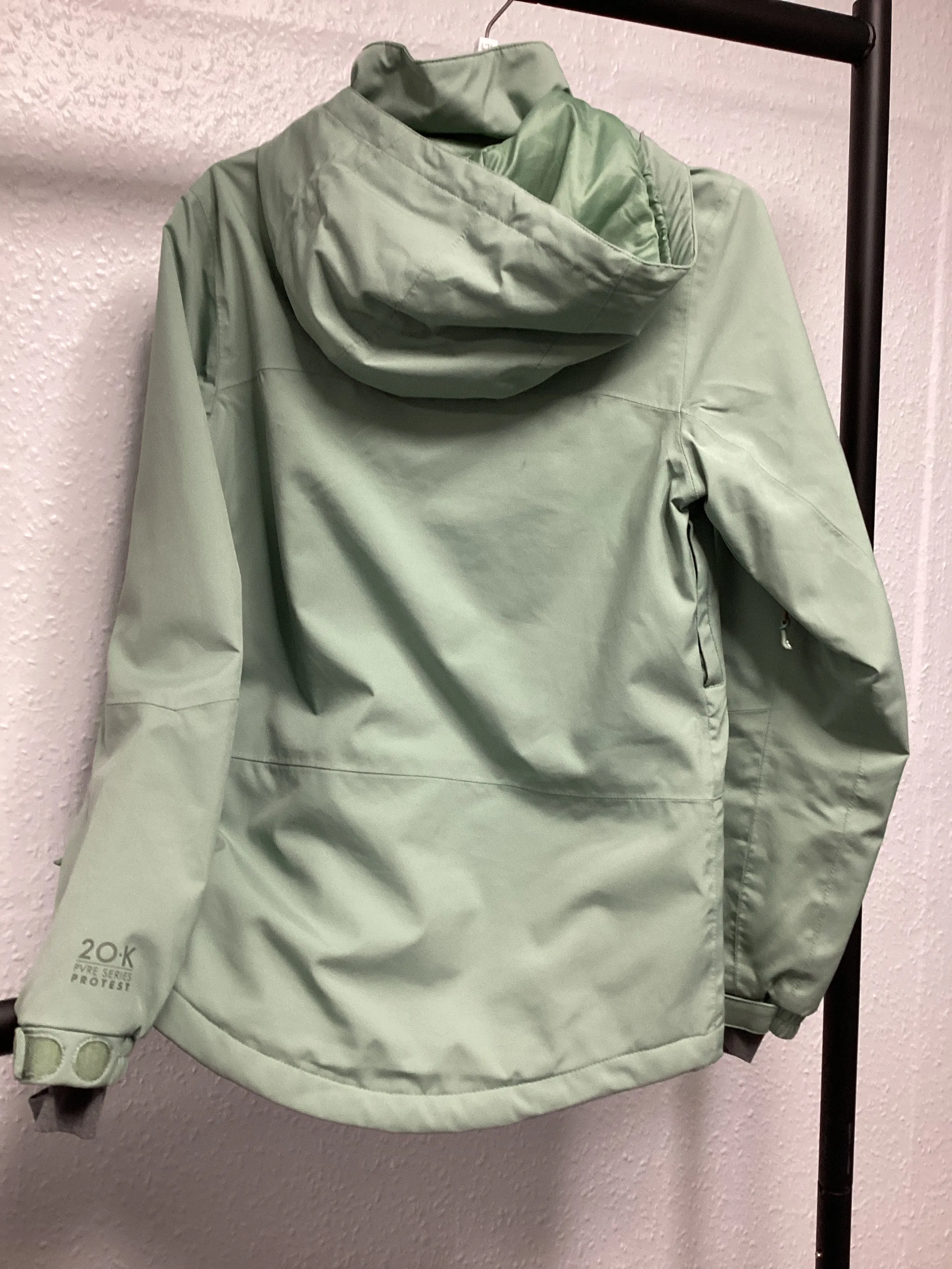 Pre-Loved Protest Kenzia Womens Snow Jacket (476) Juniper Green XS (8): Grade A