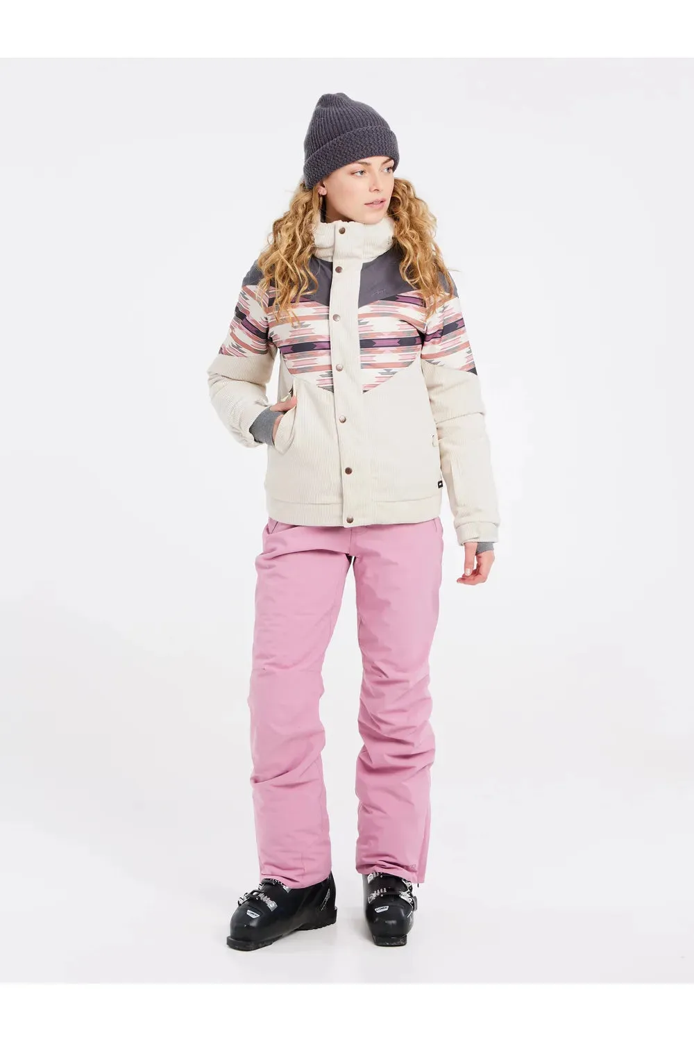 Protest Luchu Snowjacket Kitoffwhite