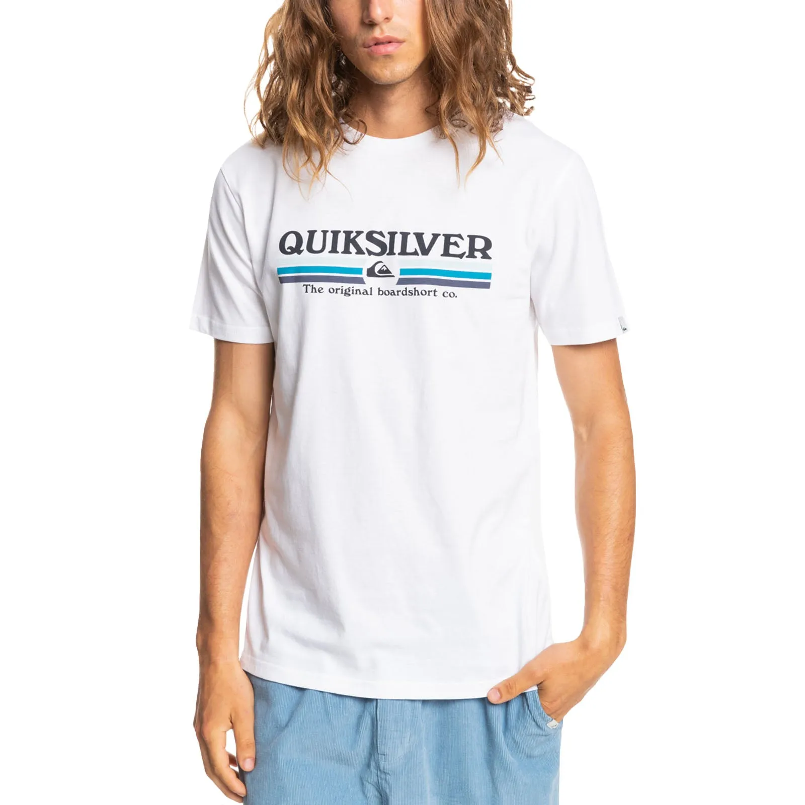 Quiksilver Mens Lined Up T-Shirt