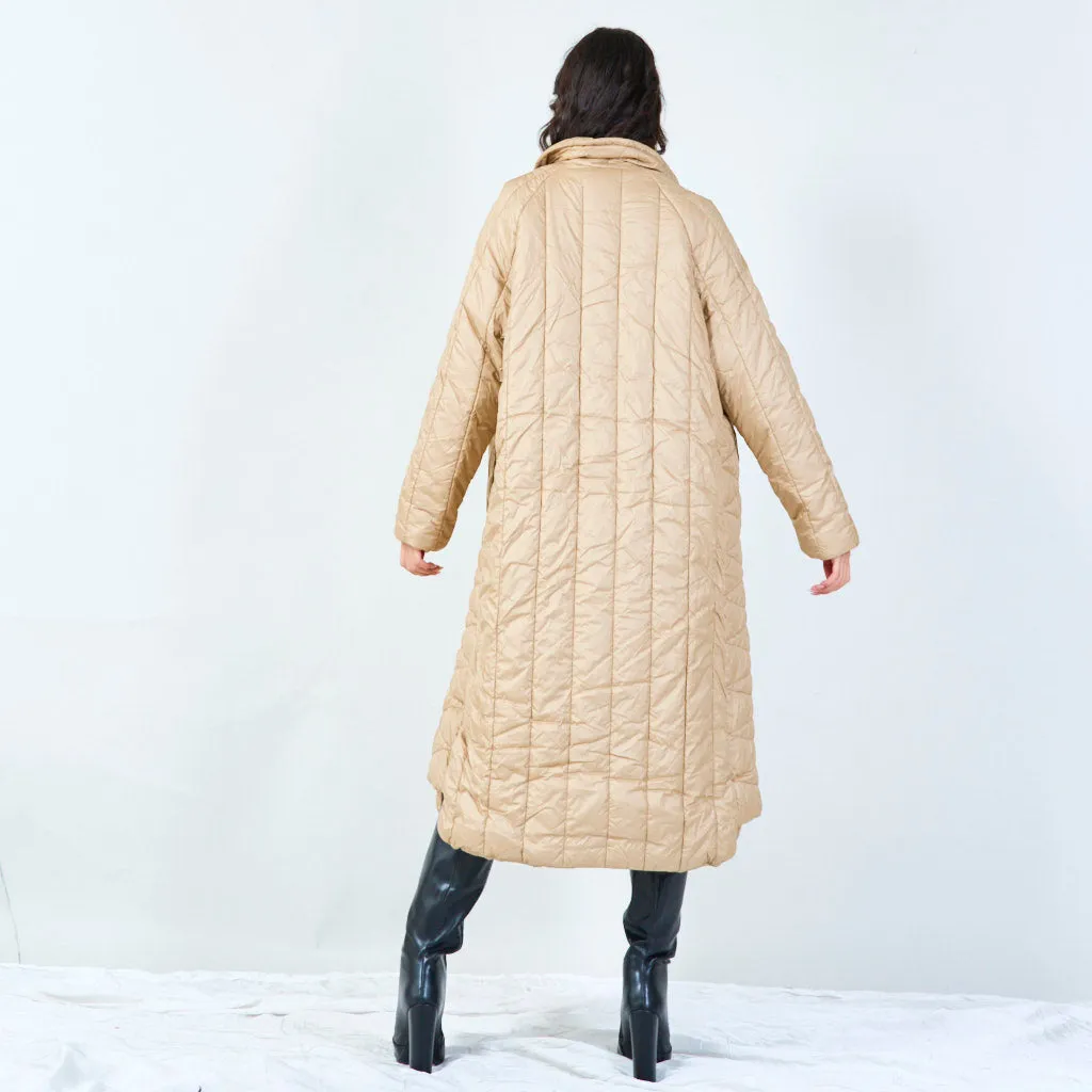 Quilted padded coat wholesale