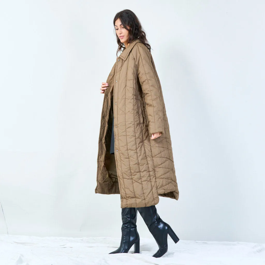 Quilted padded coat wholesale