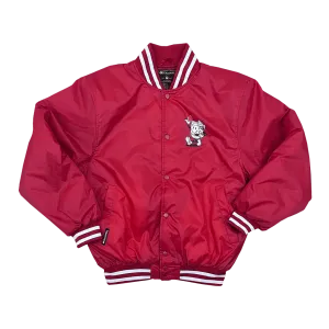 "Happy Old Fashioned" Red Nylon Jacket