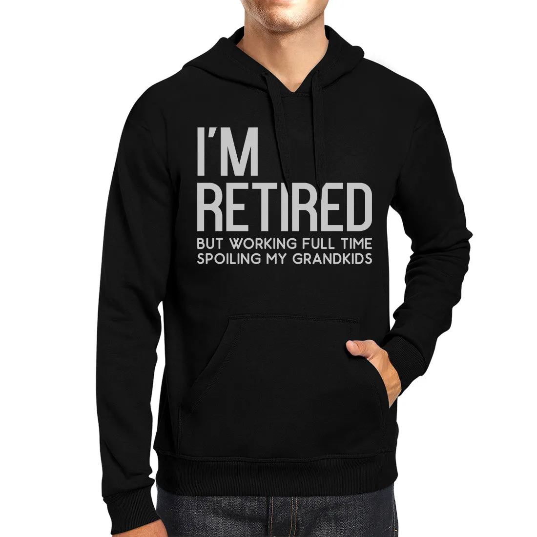 Retired Grandkids Unisex Fleece Hoodie Funny Quote Pullover Hoody