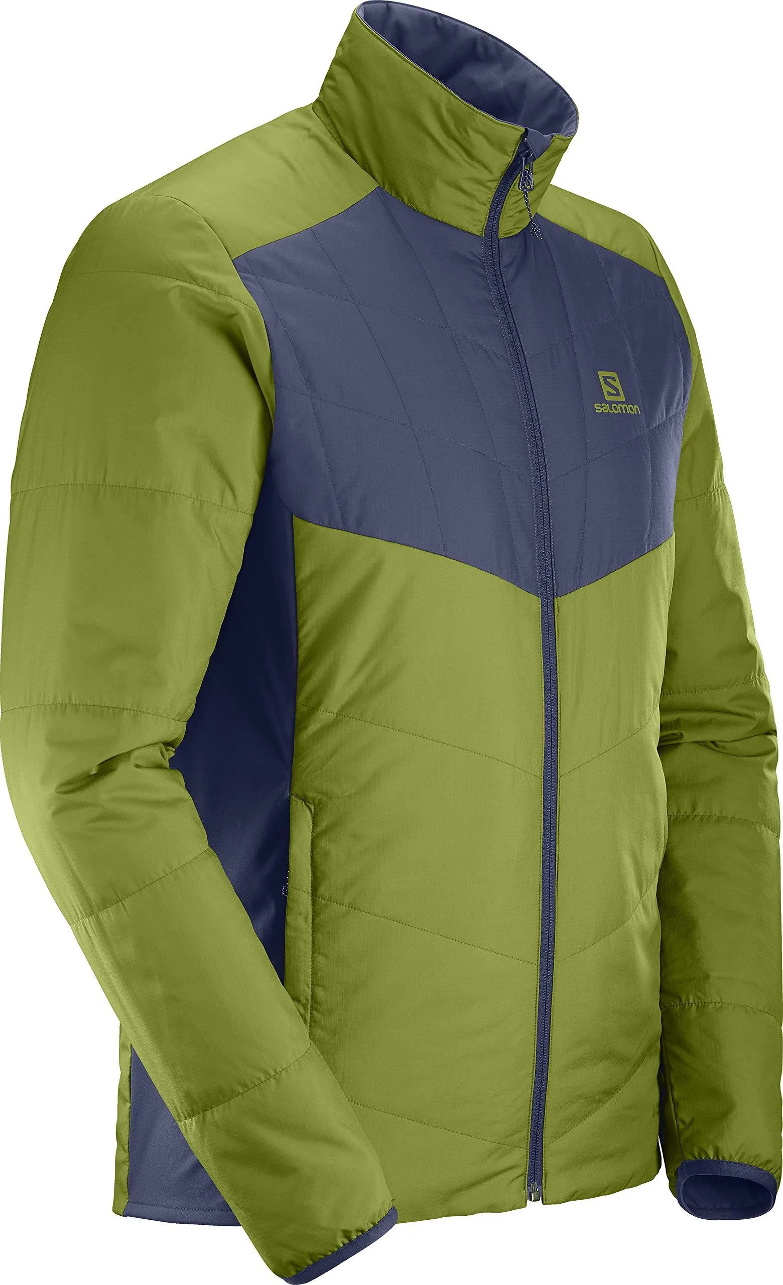 SALOMON Men's Drifter Mid JKT M, Avocado, Large