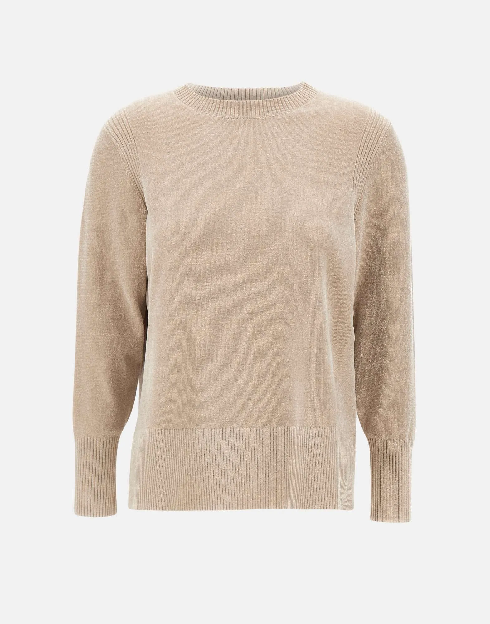 Sand Velvet Chenille Sweater for Women