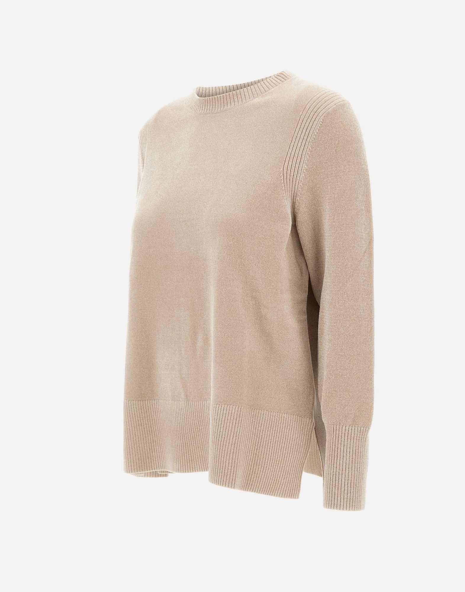 Sand Velvet Chenille Sweater for Women