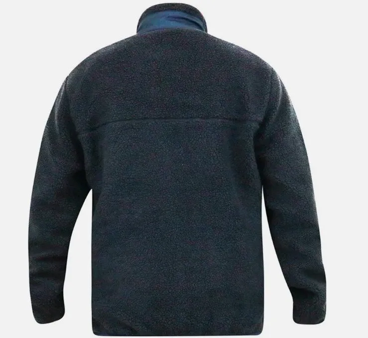 Sherpa Fleece Jacket - Navy